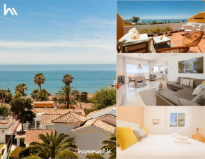 Modern beachside Penthouse with amazing sea views, Marbella